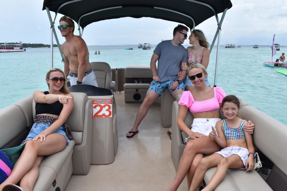 Full Day Pontoon Boat Rental- Okaloosa Island - Requirements for Renting