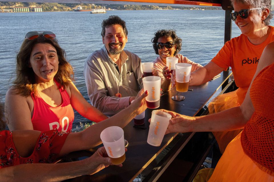 Fun Beer Bike by the Seafront in Lisbon - Cancellation Policy