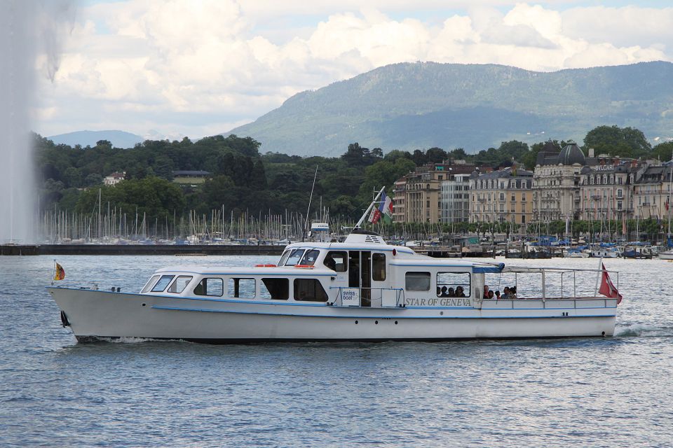 Geneva: Day Trip to Chamonix, Geneva City Tour + Cruise - Inclusions and Exclusions