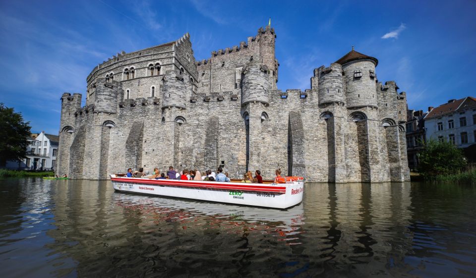 Ghent: Medieval Center Guided Boat Tour - Multilingual Support and Guided Tour