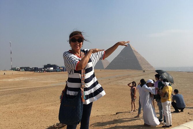 Giza Pyramids & Sphinx & Saqqara and Memphis and Camel - Tour Guide Services