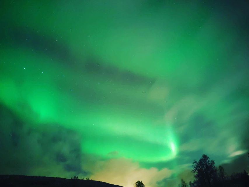 Harstad/Narvik/Tjeldsund: Northern Lights Sightseeing by Car - Luxury Electric Car Journey