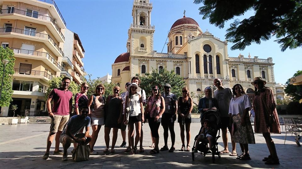 Heraklion: History & Culture Walking Tour With Food Tasting - Meeting Point and Start Time