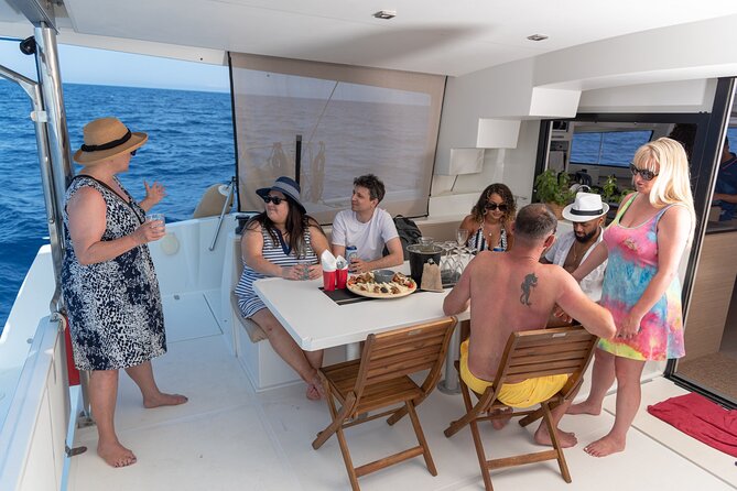 Hersonissos Sunset Catamaran Cruise With Finger Food & Drinks - Booking Details