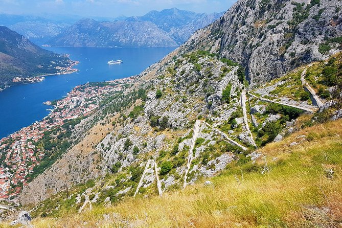 Hiking Downhill From Krstac to Kotor, Visit San Giovanni Fortress - Local Produce Sampling