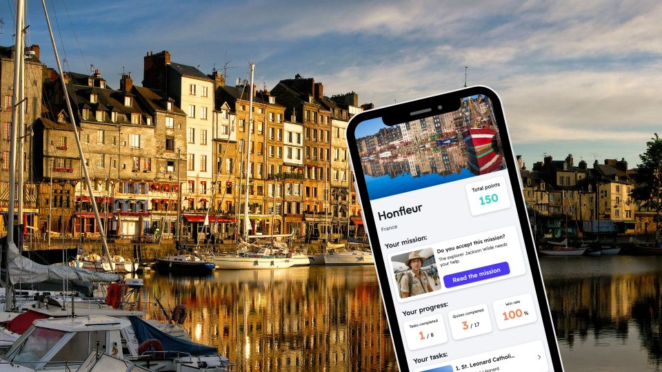 Honfleur: City Exploration Game and Tour on Your Phone - Visiting the City