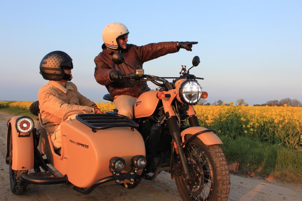 Honfleur & Deauville Private Half-Day Sidecar Tour (3H30) - Commonwealth War Graves Cemetery