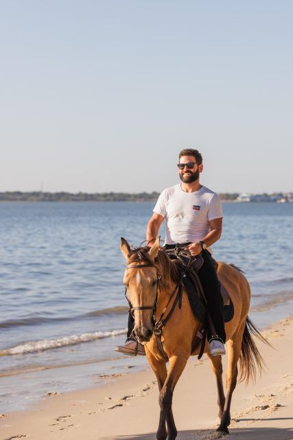 Horseback Riding on the Beach at Sunset - Guides Role