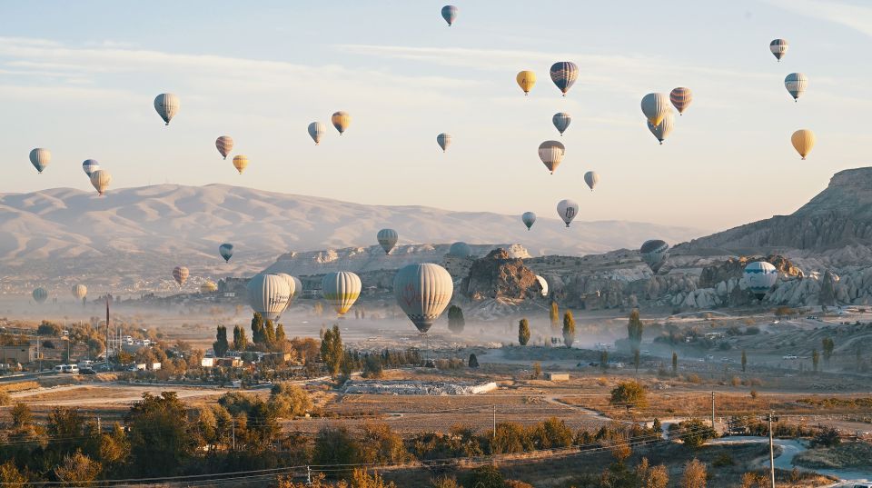 Hot Air Balloons in Goreme Red Valley - Pickup and Return