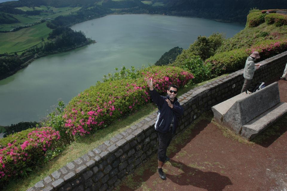 Hot Springs & Waterfalls & Tea Plantation - Witness Ribeira Caldeirões Waterfall