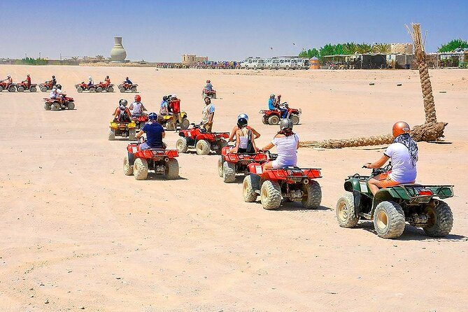 Hurghada Desert Safari Experience, ATV Quad, Camel Ride & Dinner - Bedouin Camel Ride