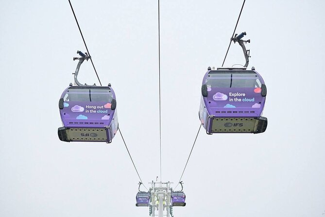 IFS Cloud Cable Car and Uber Boat by Thames Clippers Hop On Hop Off Pass - Panoramic Cable Car Ride