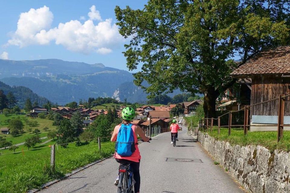 Interlaken: 72 Waterfalls Valley & Lauterbrunnen E-Bike Tour - Picnic and Local Delicacies