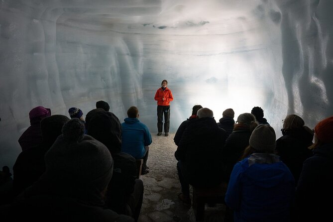 Into the Glacier: Langjökull Glacier Ice Cave From Húsafell - Traveling by Glacier Monster Truck