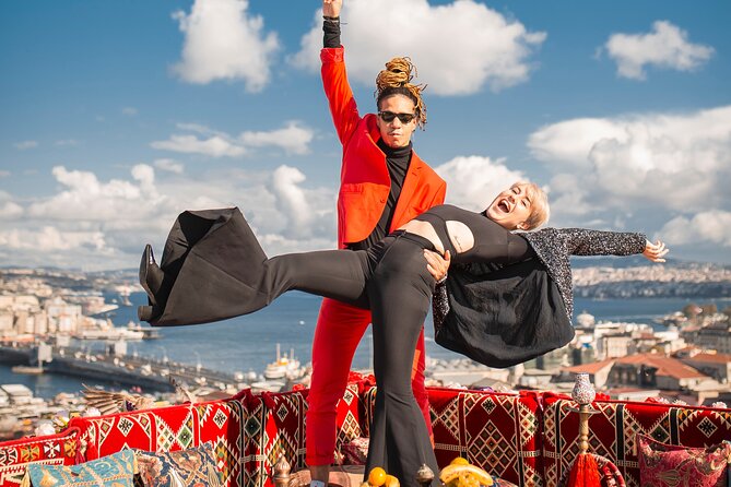 Istanbul Rooftop Photoshoot With Flying Dress - What to Expect