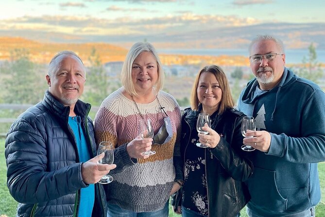 Kelowna Platinum Wine Tour Full Day Guided With 5 Wineries - Transportation