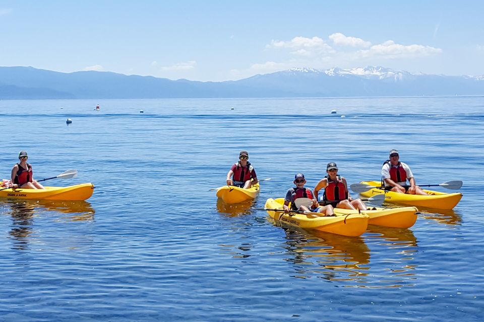 Lake Tahoe: Discover Kayaking or Paddleboarding Tour - Safety Considerations