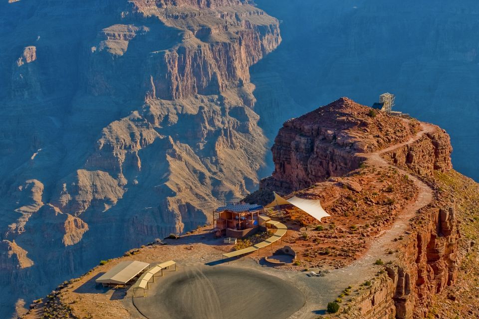 Las Vegas: West Grand Canyon Helicopter Ticket With Transfer - Exploring Guano Point