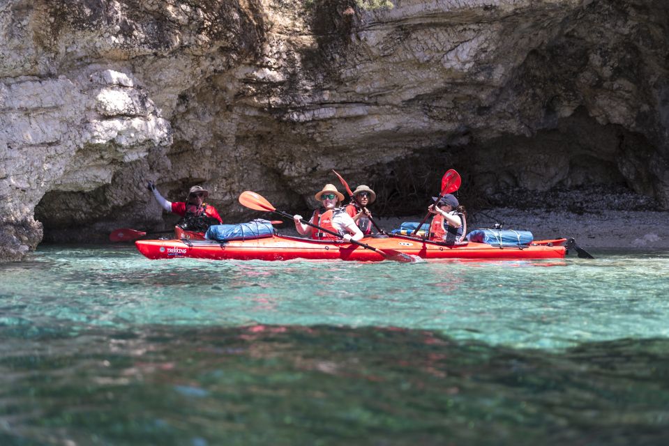 Lefkada: Full Day Sea Kayaking Tour - Meeting Point and Duration