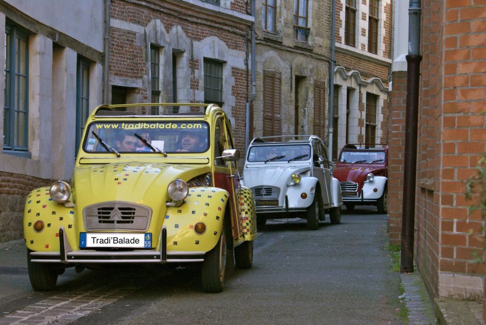 Lille Driving Tour by Convertible Citroen 2CV - Optional Champagne and Wine Tasting