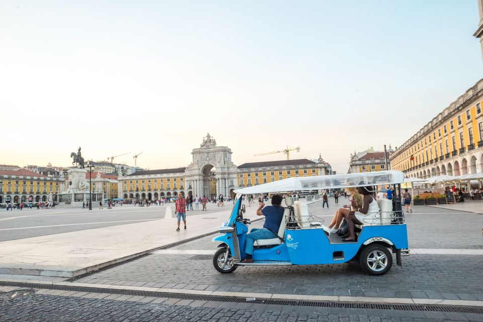 Lisbon by Tuk Tuk Guided Tour: City of Neighborhoods - Learning About Lisbons History and Culture