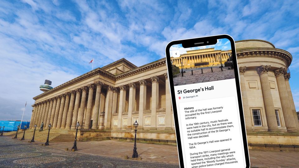 Liverpool: City Exploration Game and Tour on Your Phone - Exploring the City Center