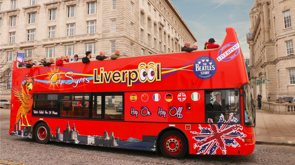 Liverpool City Sights 24hr Hop-On Hop-Off Open Top Bus Tour - Free Offers