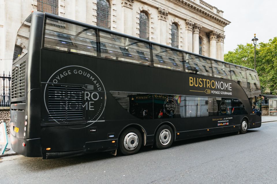 London: 6-Course Luxury Dinner Bus Tour - Complimentary Amenities Provided