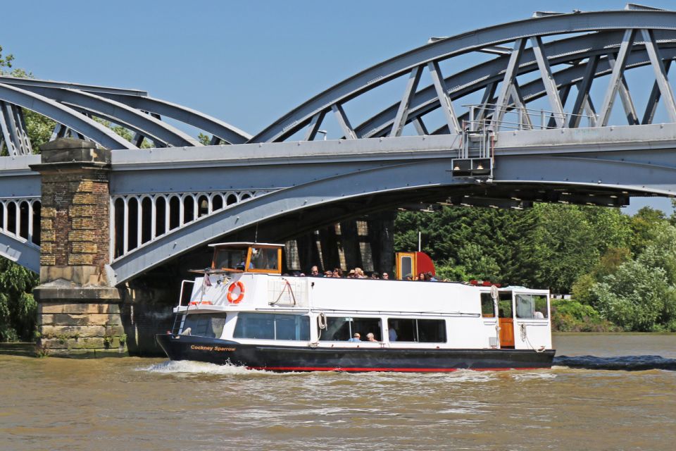 London: Kew to Westminster River Thames Cruise - Scenic River Cruise