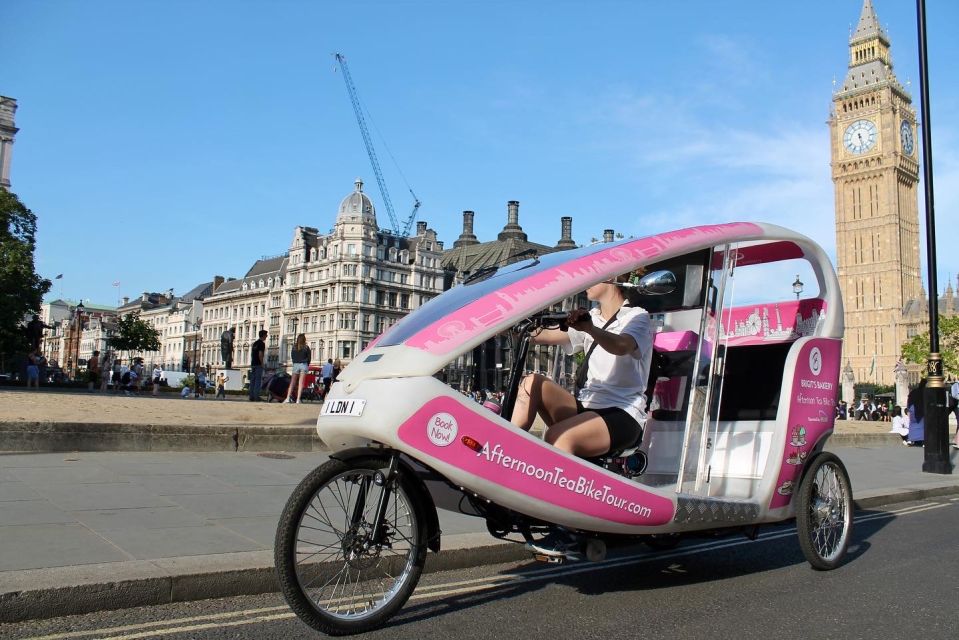 London: Pedicab Bike Tour With Afternoon Tea - Cancellation Policy