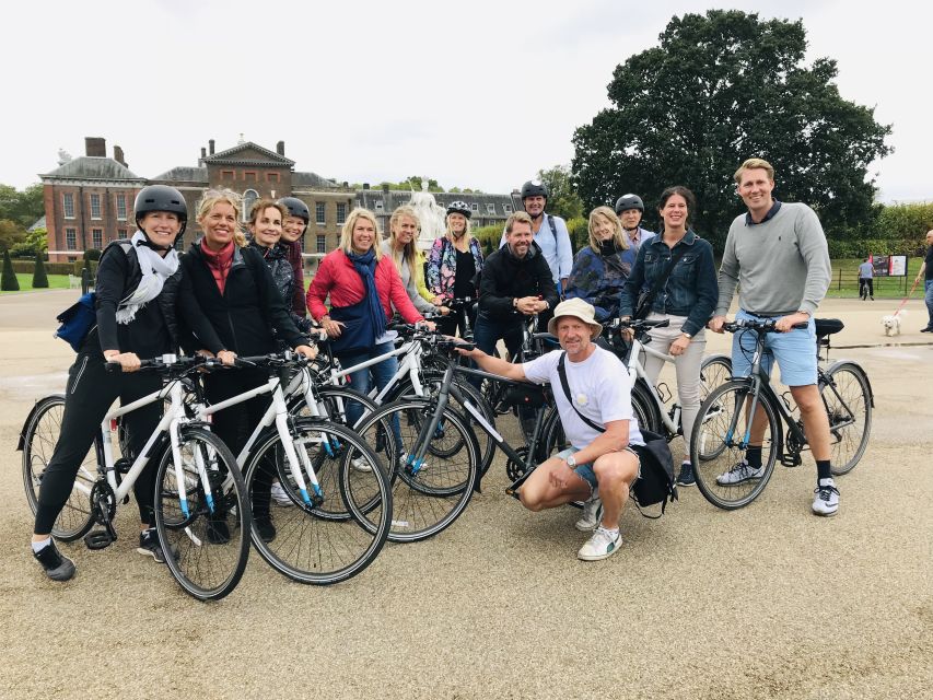 London: Royal Parks and Palaces Afternoon Bike Tour - Duration and Group Size