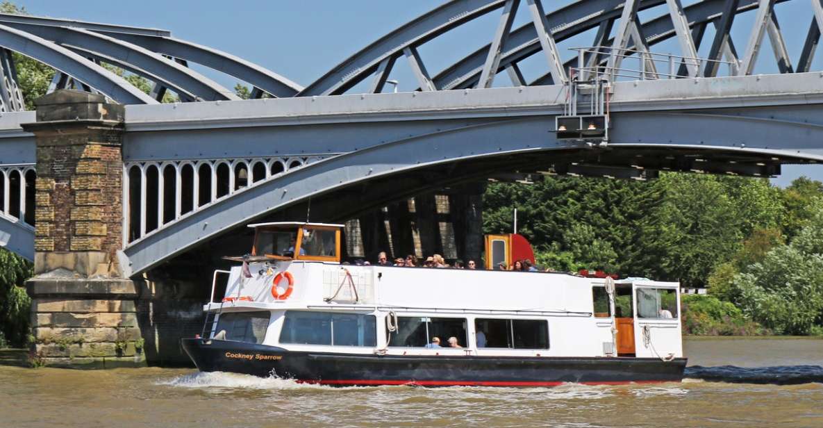 London: Westminster to Kew River Thames Cruise - Inclusions and Exclusions