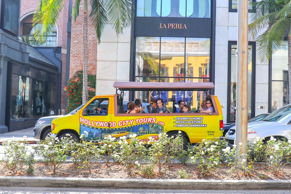 Los Angeles: Hollywood & Celebrity Homes Open-Air Bus Tour - Stunning Hollywood Sign Views