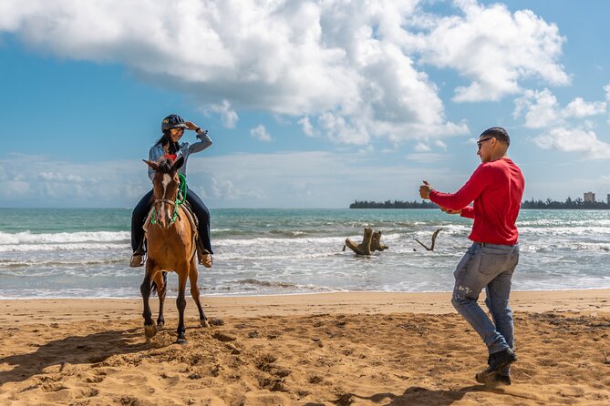 Luquillo Beach Horse Ride From Carabalí Rainforest Adventure Park - Enjoying Refreshing Cocktails