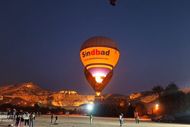 Luxury Hot Air Balloon Flight Over Luxor - Guest Reviews and Badge of Excellence