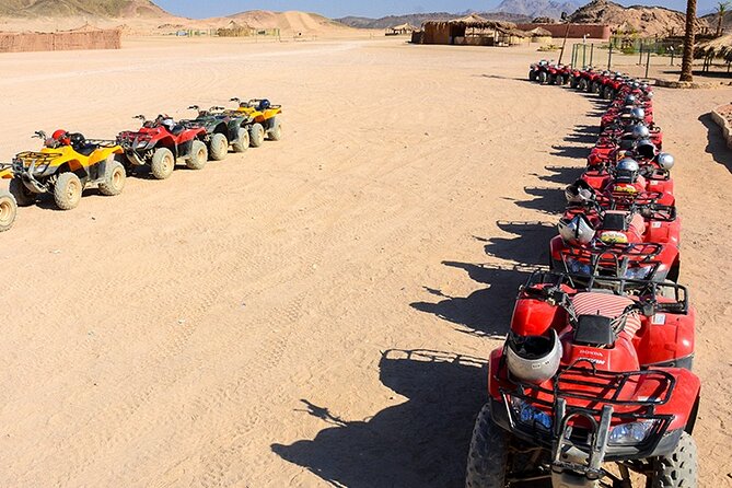 Makadi Bay: Sunset Quad & ATV Adventure & Seaview - Desert Adventure