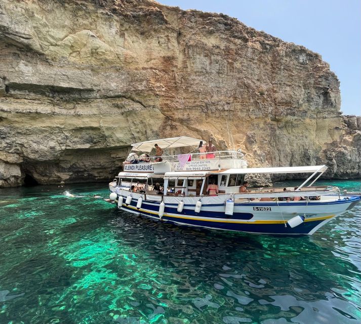 Malta: Comino, Gozo, Blue & Crystal Lagoon, and Caves Cruise - Booking and Availability