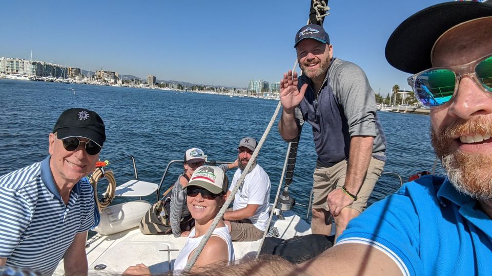 Marina Del Rey : 4 Hour Private Catamaran Sailboat for 6 - Inclusions and Exclusions