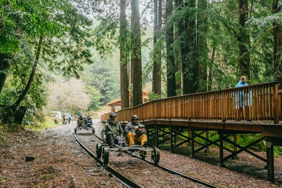 Mendocino County: Pudding Creek Railbikes - Railbike Excursion Inclusions