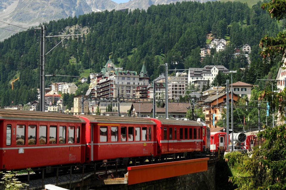 Milan: Private St. Moritz Day Tour With Bernina Express Trip - Availability and Booking