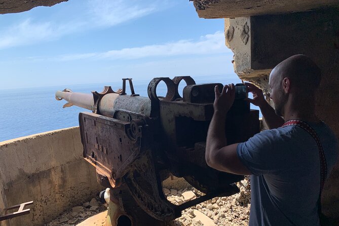 Military and Island Tours - Navigating Underground Military Tunnel