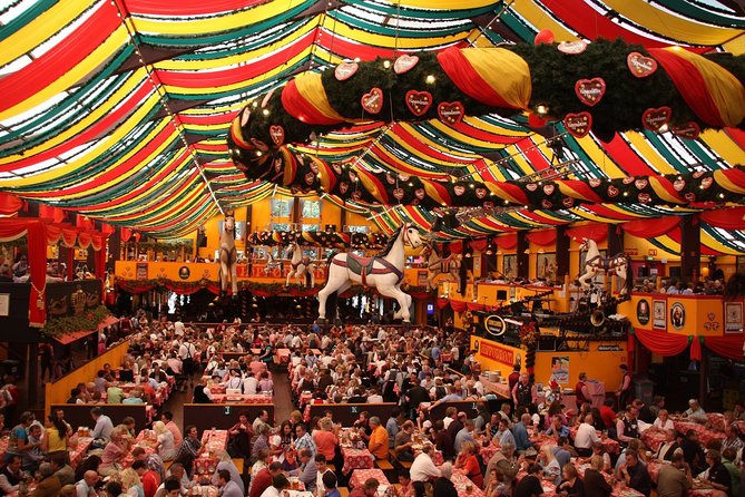 Munich: Oktoberfest Evening Table Reservation in the Large Beer Tent - Getting to the Tent