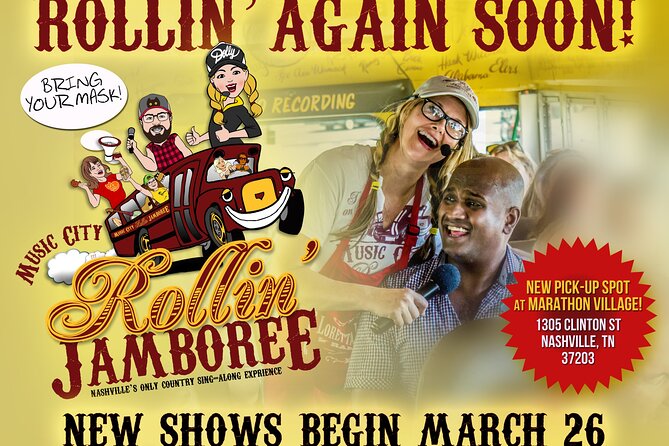 Music City Rollin Jamboree Comedy & Country Music Sing-Along Tour - Accessibility and Inclusivity