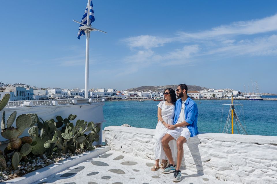 Mykonos Private Photoshoot - Exploring Mykonos Iconic Landmarks