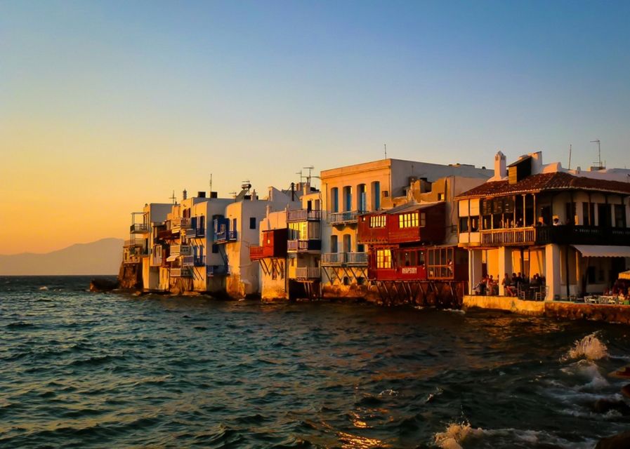 Mykonos: Semi-Prive Aegean Sunset Cruise With Mykonian Snack - Starting Location and Departure