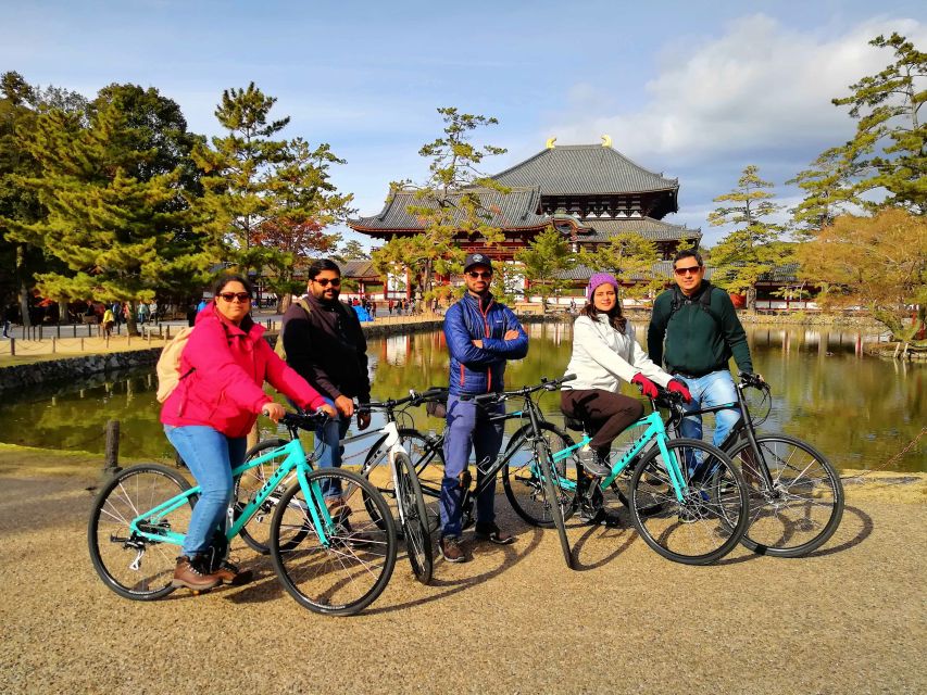 Nara: Nara Park Private Family Bike Tour With Lunch - Tour Experience