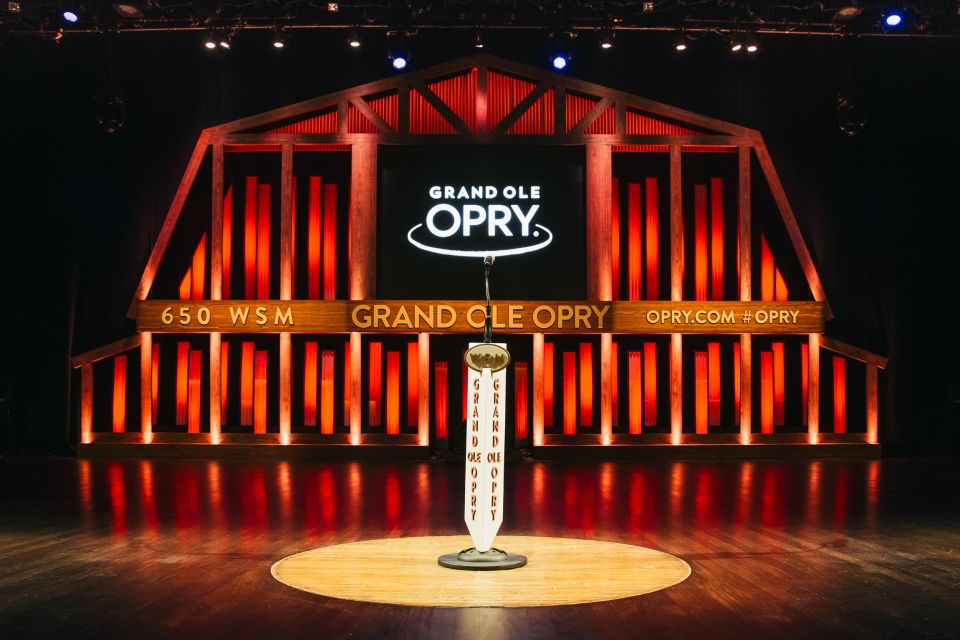 Nashville: Grand Ole Opry Show Ticket - Performance and Broadcast