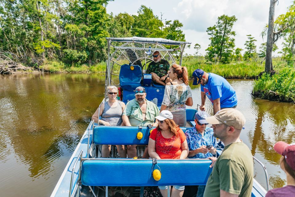 New Orleans: High Speed 9 Passenger Airboat Tour - Inclusions and Exclusions