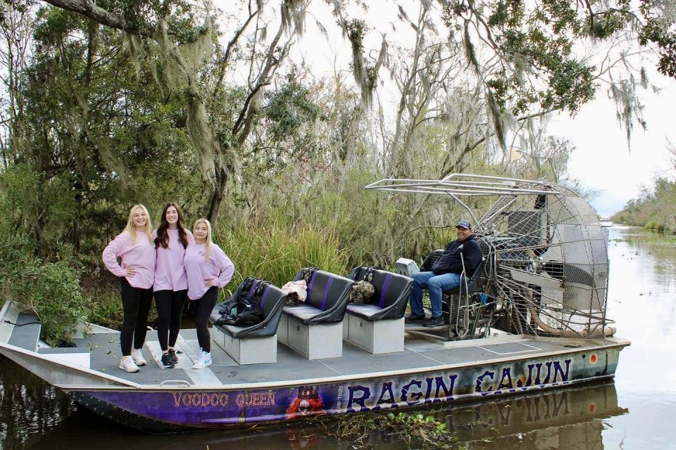 New Orleans: Oak Alley or Laura Plantation & Airboat Tour - Important Considerations for Participants