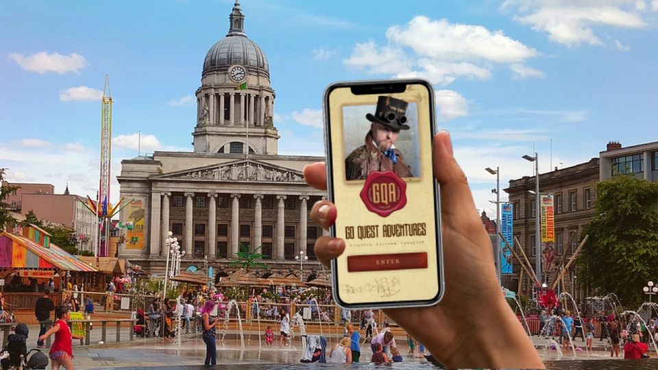 Nottingham: Self-Guided Walk & Interactive Treasure Hunt - Exploring Old Market Square